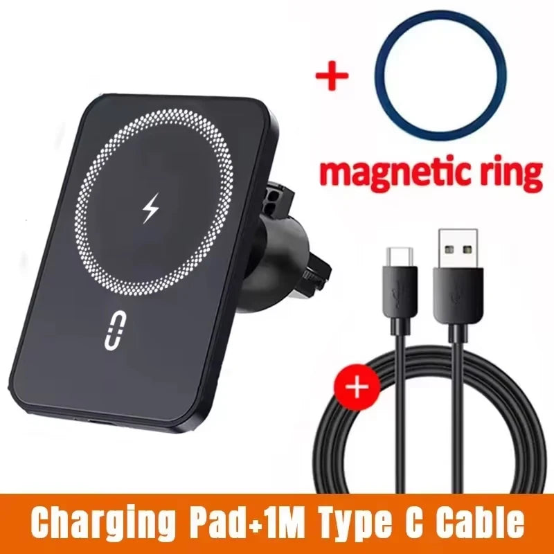 Support Voiture MagSafe 30W – Charge Rapide iPhone