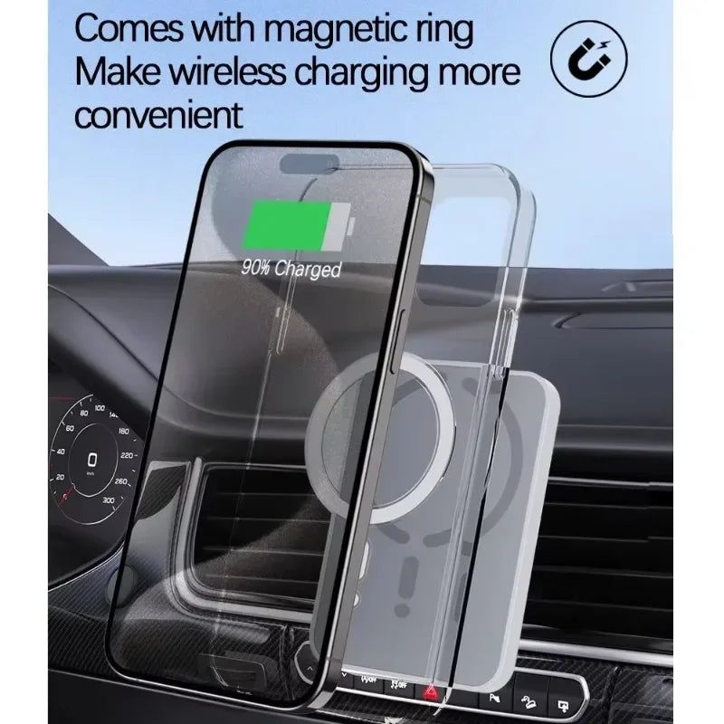 Support Voiture MagSafe 30W – Charge Rapide iPhone