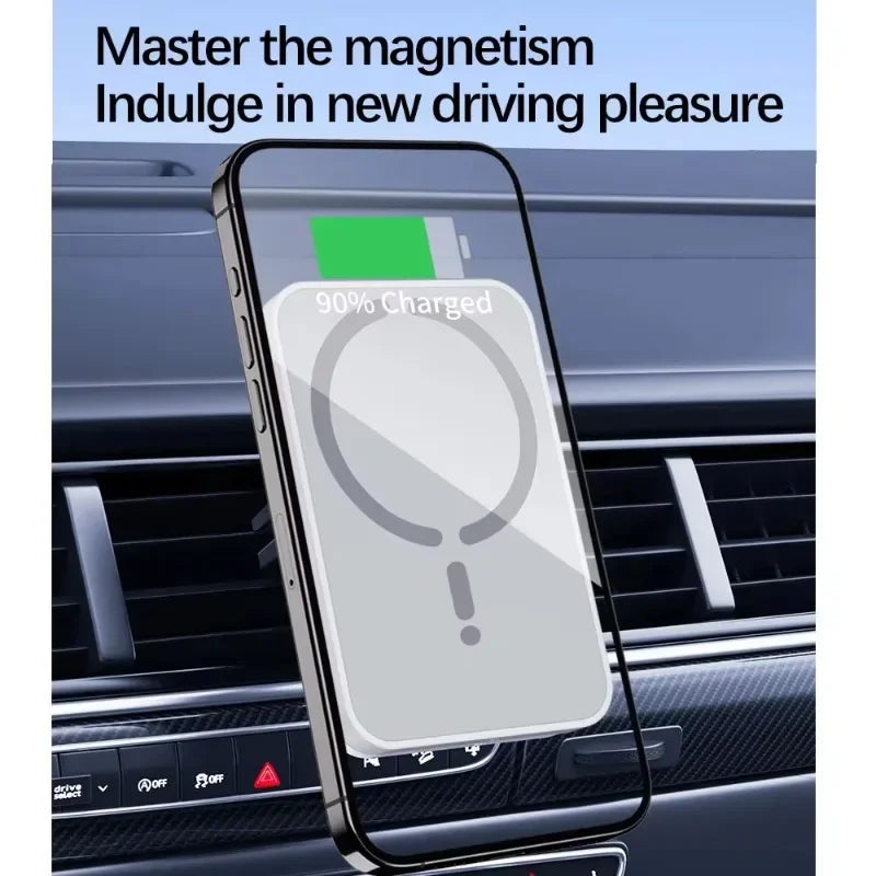 Support Voiture MagSafe 30W – Charge Rapide iPhone