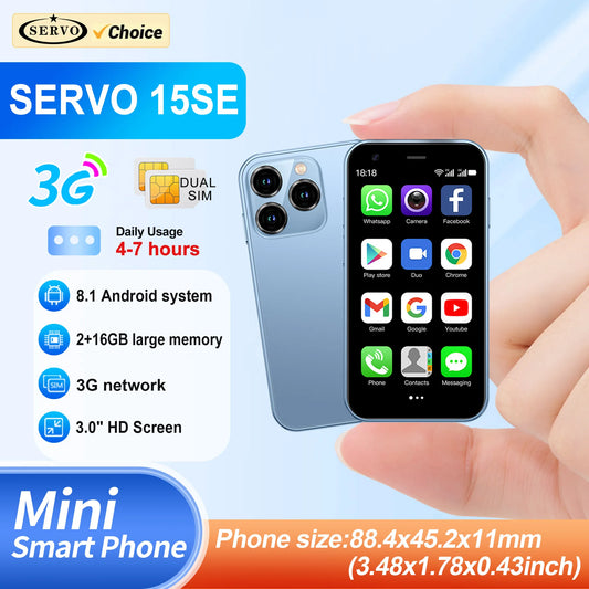 SERVO 15SE Mini Smartphone 3G